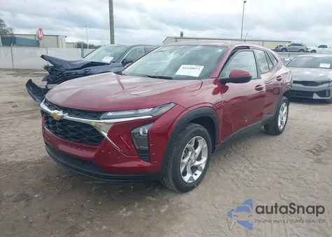2025 Chevrolet Trax Fwd Ls из США, поврежденный, VIN KL77LFEP4SC102916